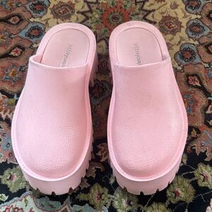 Jeffrey Campbell Pink Mules